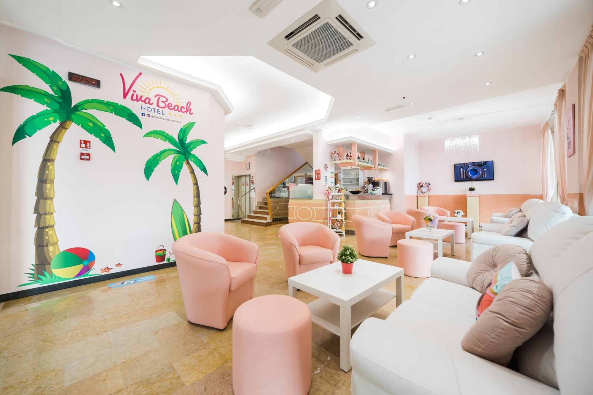 Viva Beach Hotel Rimini Exterior photo